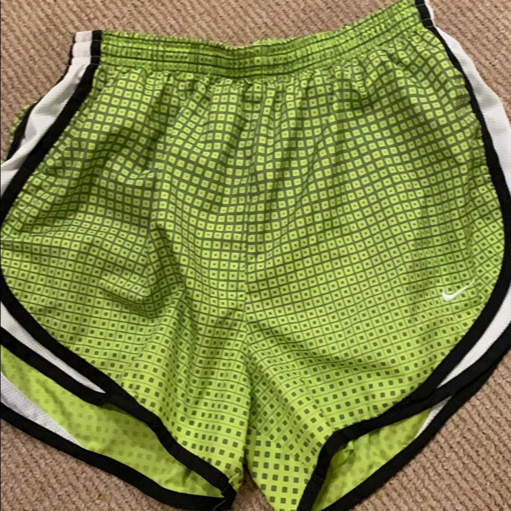 Nike Dri fit medium green shorts